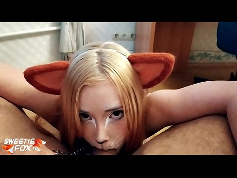 ❤️ Kitsune jibla 'dick u cum f'ħalqha ️ Video tal-ħakk fil-porn mt.com-porn-zog.ru ❌